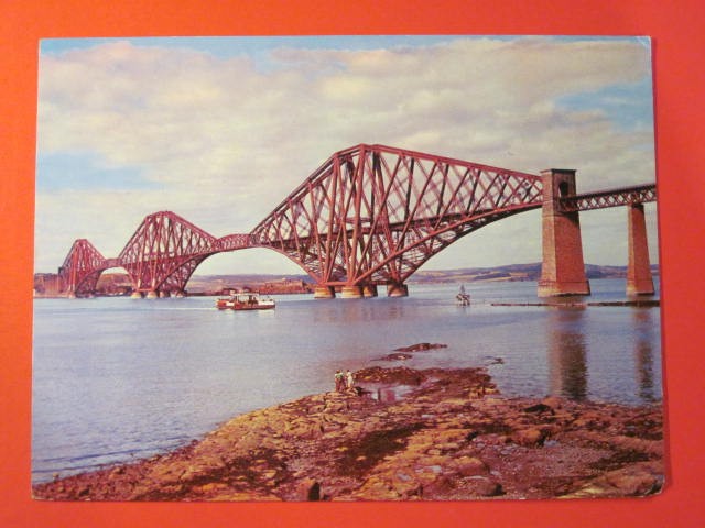 The Forth Bridge Post Card / A.D.H. LTD., Publishers - Maybole, Ayrshire The Forth Bridge Post Card / A.D.H. LTD., Publishers - Maybole, Ayrshire