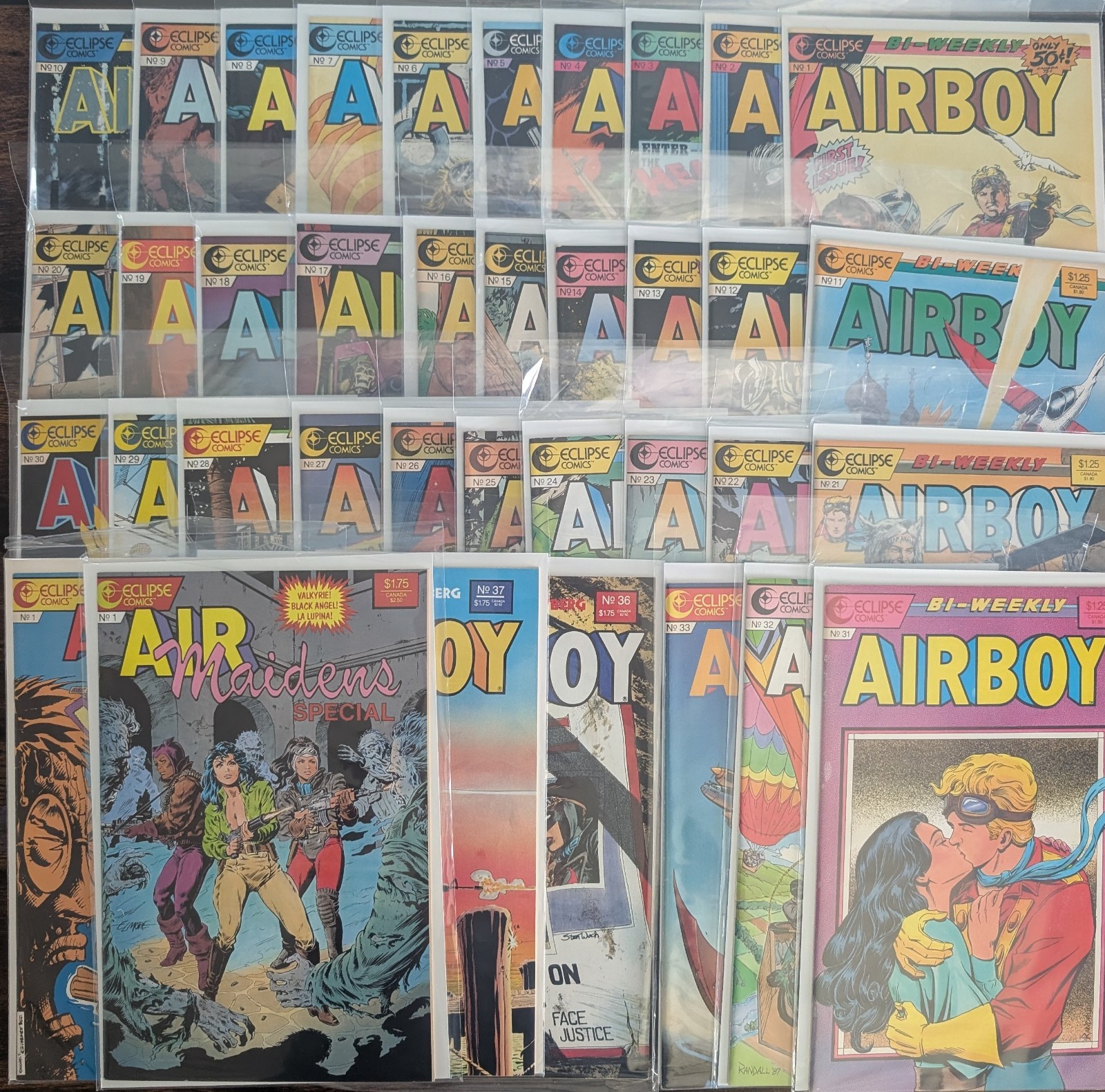 Airboy #1-33 #36-37 Near Complete Run #5, Maidens, Mr Monster 37 Comics Airboy #1-33 #36-37 Near Complete Run #5, Maidens, Mr Monster 37 Comics