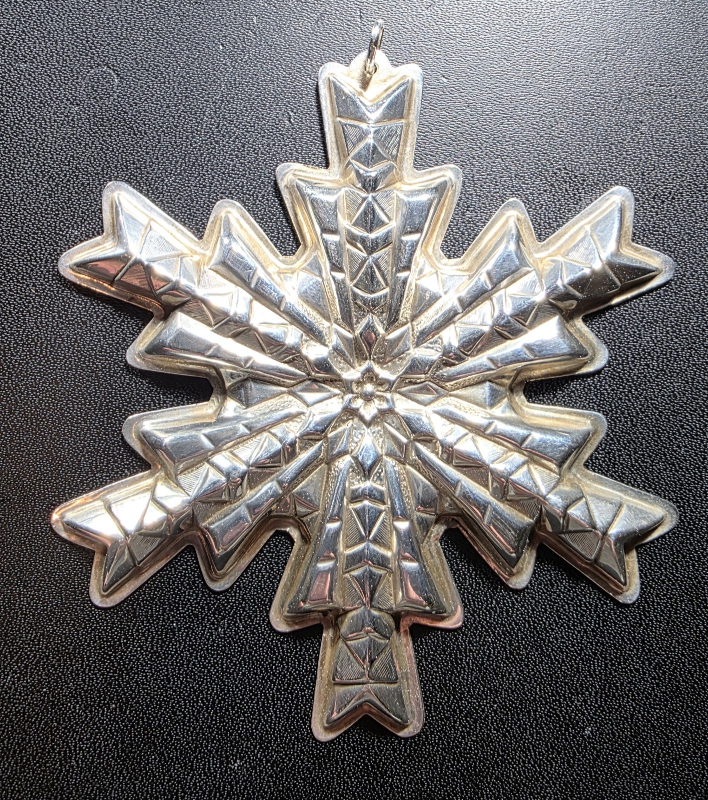 1978 Gorham Sterling Silver Snowflake Ornament 1978 Gorham Sterling Silver Snowflake Ornament