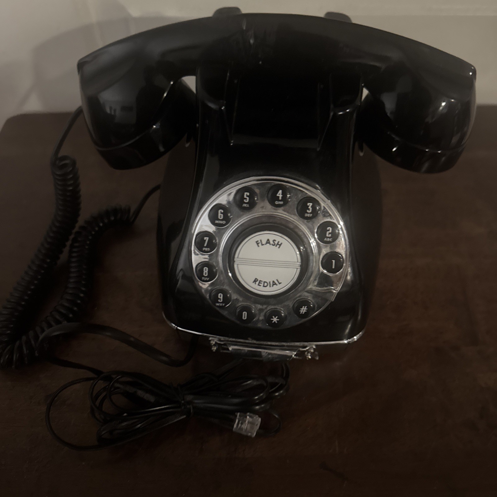 POLYCONCEPT USA METRO PHONE Black Retro Reproduction w/ Digital Dial Vintage POLYCONCEPT USA METRO PHONE Black Retro Reproduction w/ Digital Dial Vintage