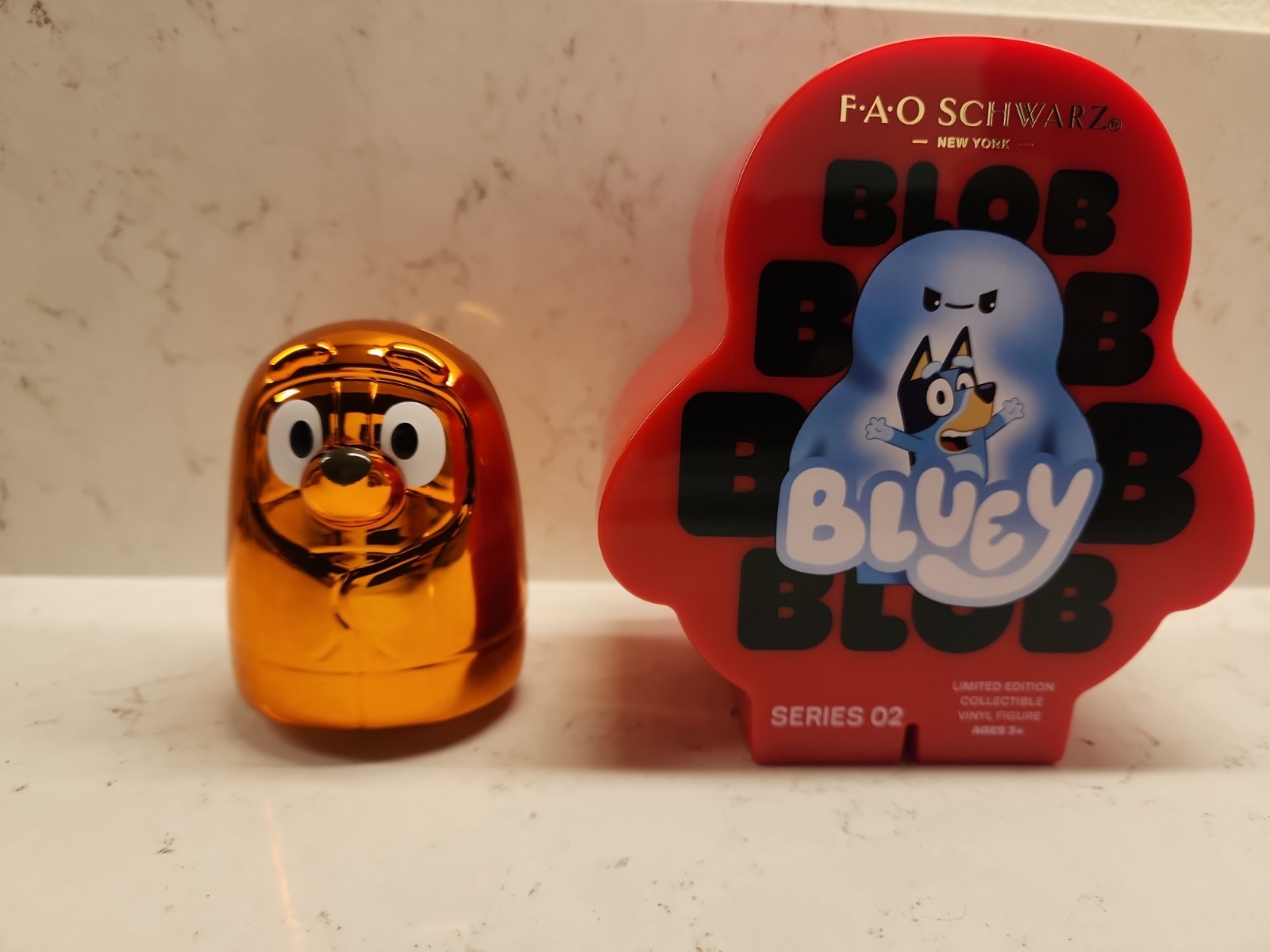 RARE Rita FAO Schwarz Bluey Blob Blind Box Collectible Vinyl Figure Series 02 RARE Rita FAO Schwarz Bluey Blob Blind Box Collectible Vinyl Figure Series 02