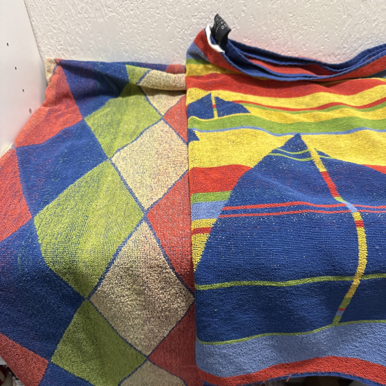 Vintage Pair Of Jay Franco Towels 54”X25” Vintage Pair Of Jay Franco Towels 54”X25”
