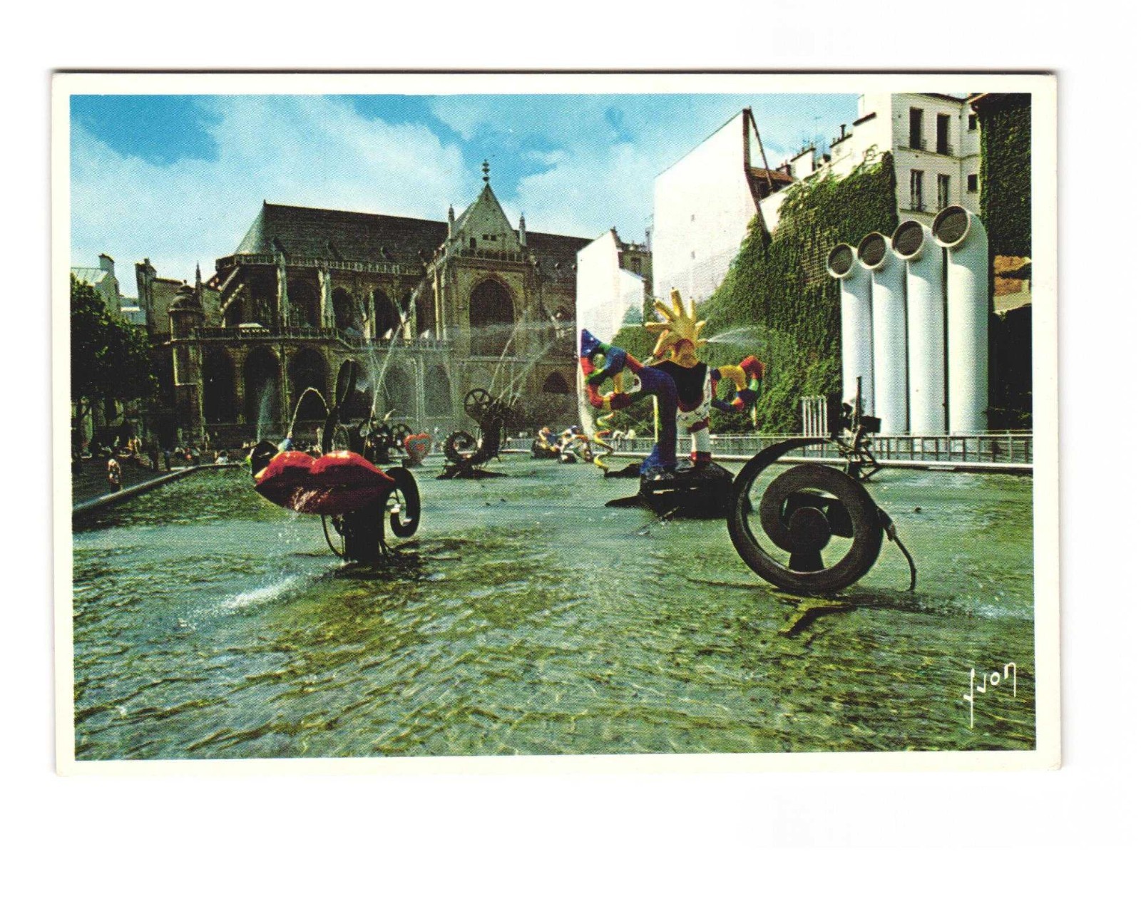 Paris France Vintage postcard unposted Paris France Vintage postcard unposted