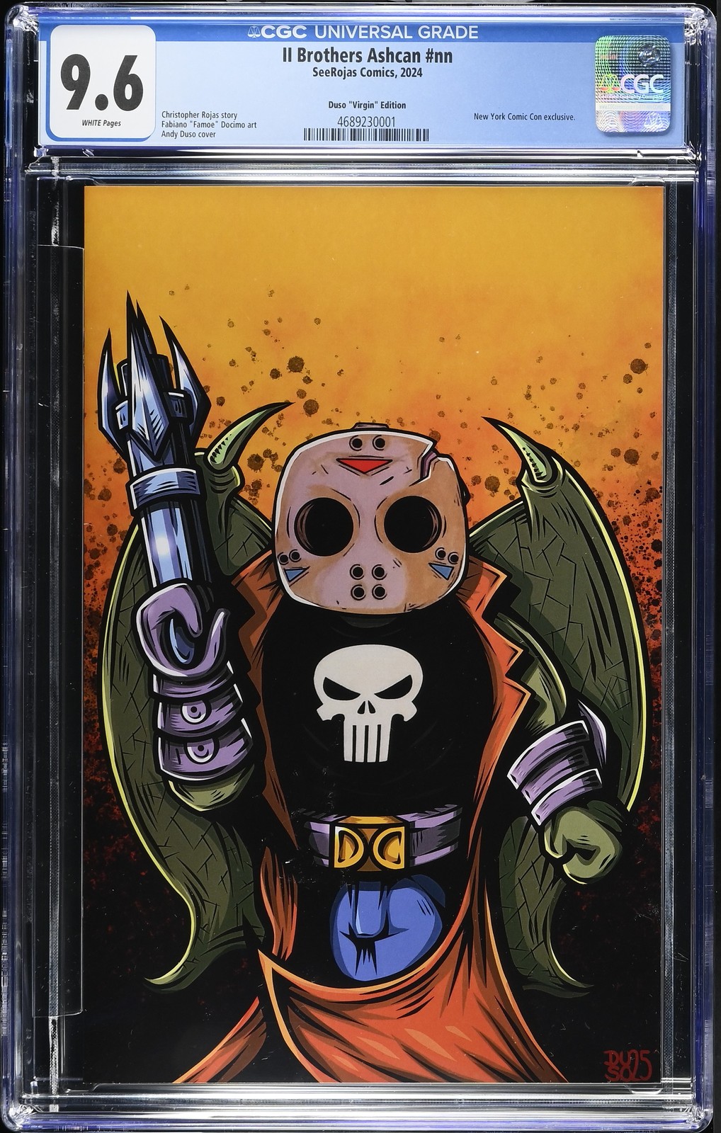 🔥 II Brothers Ashcan Duso Virgin CGC 9.6 NYCC Exclusive 🔥 II Brothers Ashcan Duso Virgin CGC 9.6 NYCC Exclusive