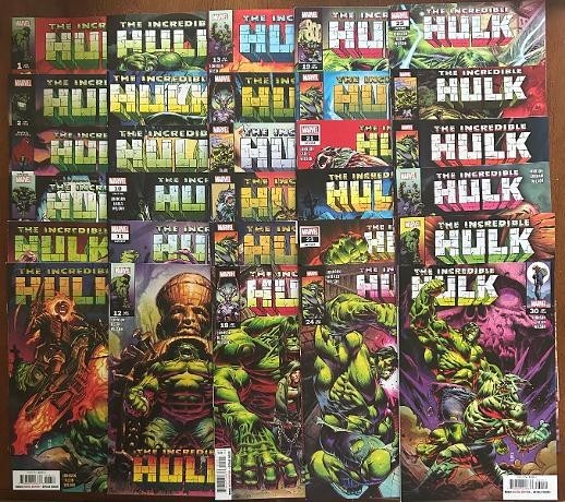 Incredible Hulk #1-30 NM 9.4 Complete Series Set A Covers Marvel Comics 2023