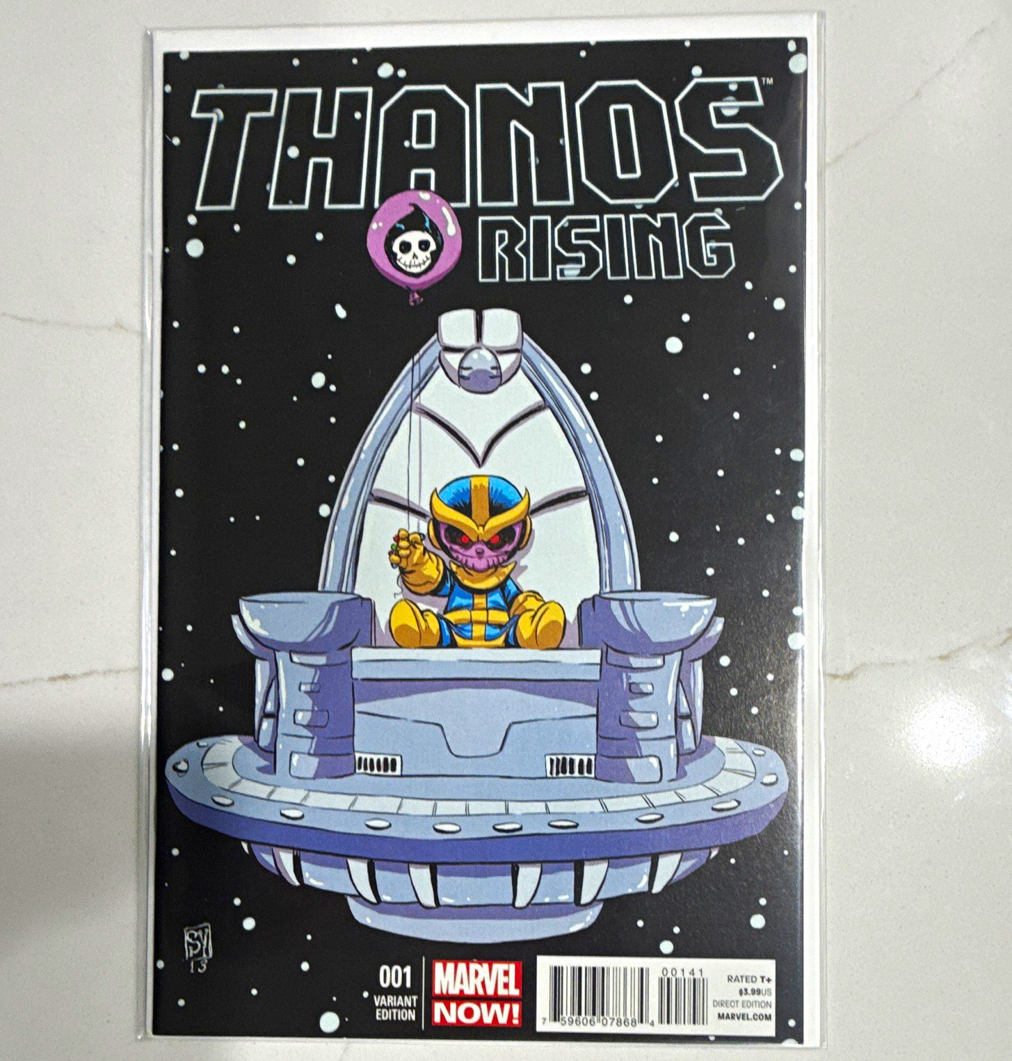 marvel comics thanos rising #1 marvel now variant cover comic Skottie young marvel comics thanos rising #1 marvel now variant cover comic Skottie young