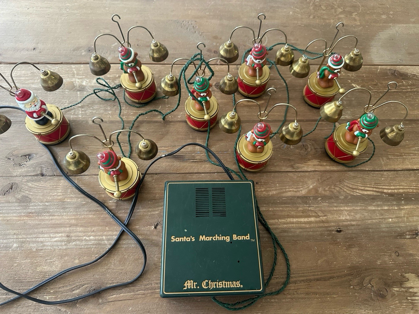 MR. CHRISTMAS Santa's Marching Band TESTED Works Plays 35 Carols Songs 1992 MR. CHRISTMAS Santa's Marching Band TESTED Works Plays 35 Carols Songs 1992