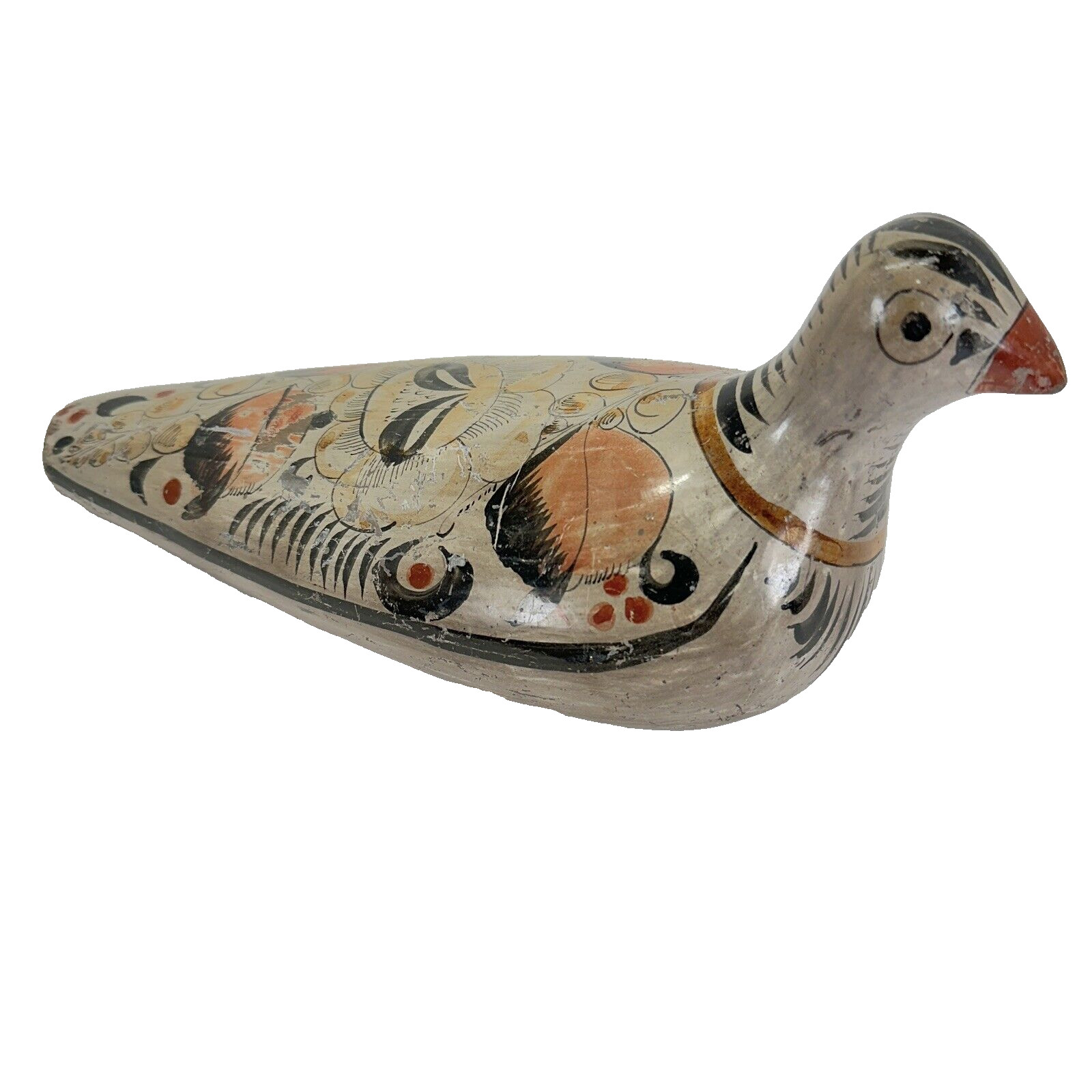 Vintage Tonala Mexican Bird Folk Art pottery Vintage Tonala Mexican Bird Folk Art pottery