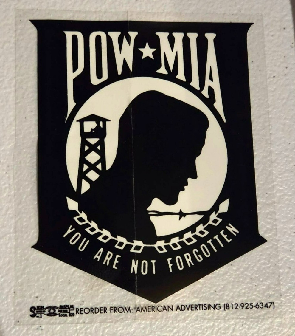 10 POW MIA Military Army Support stickers weatherproof bumper vinyl decal