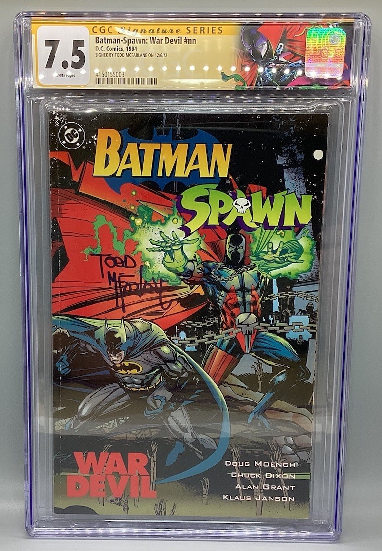 Batman-Spawn: War Devil #nn (1994) - DC Comics - CGC Signature Series - 7.5