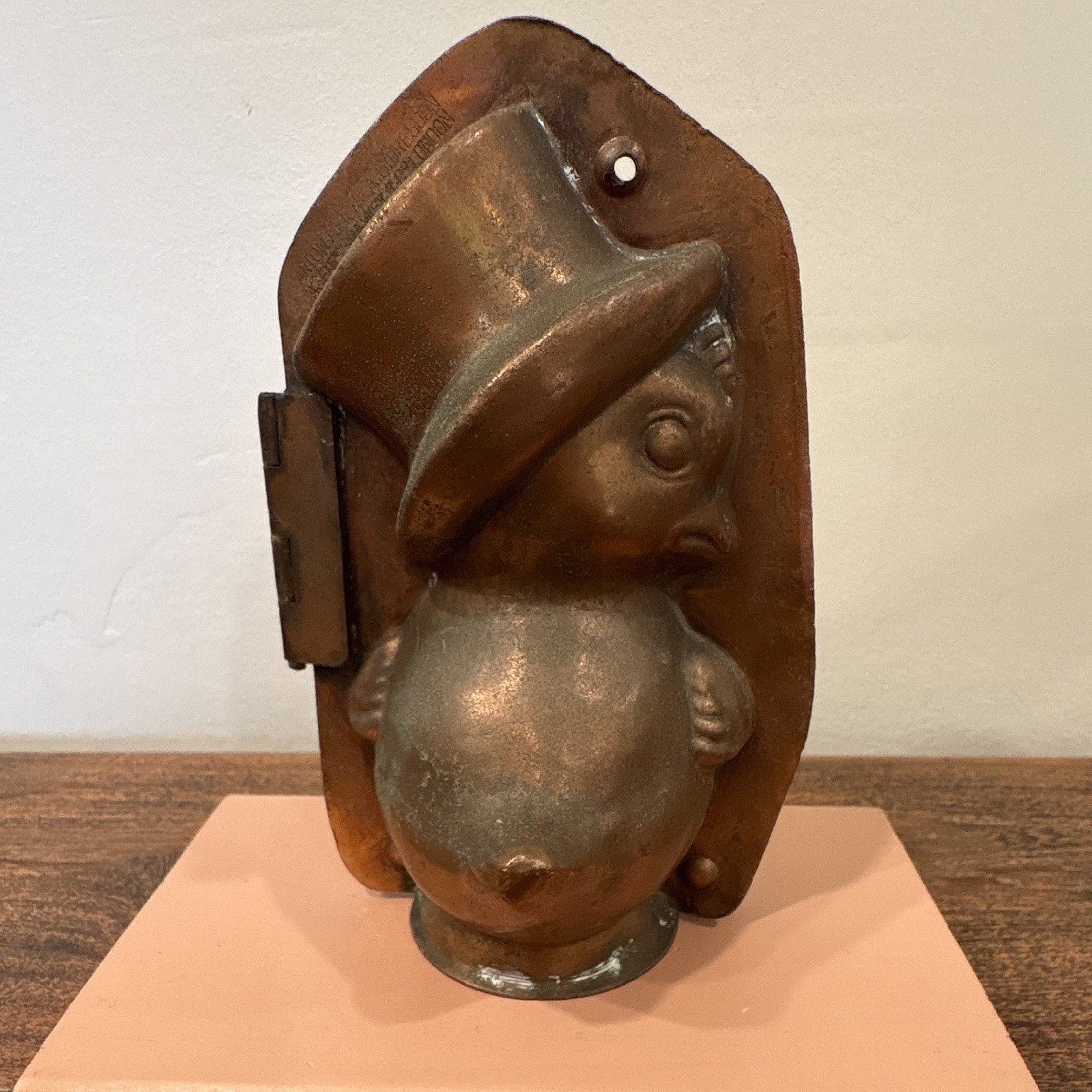 Antique Copper Hinged Duck Chocolate Mold / Mould, 23012 Antique Copper Hinged Duck Chocolate Mold / Mould, 23012