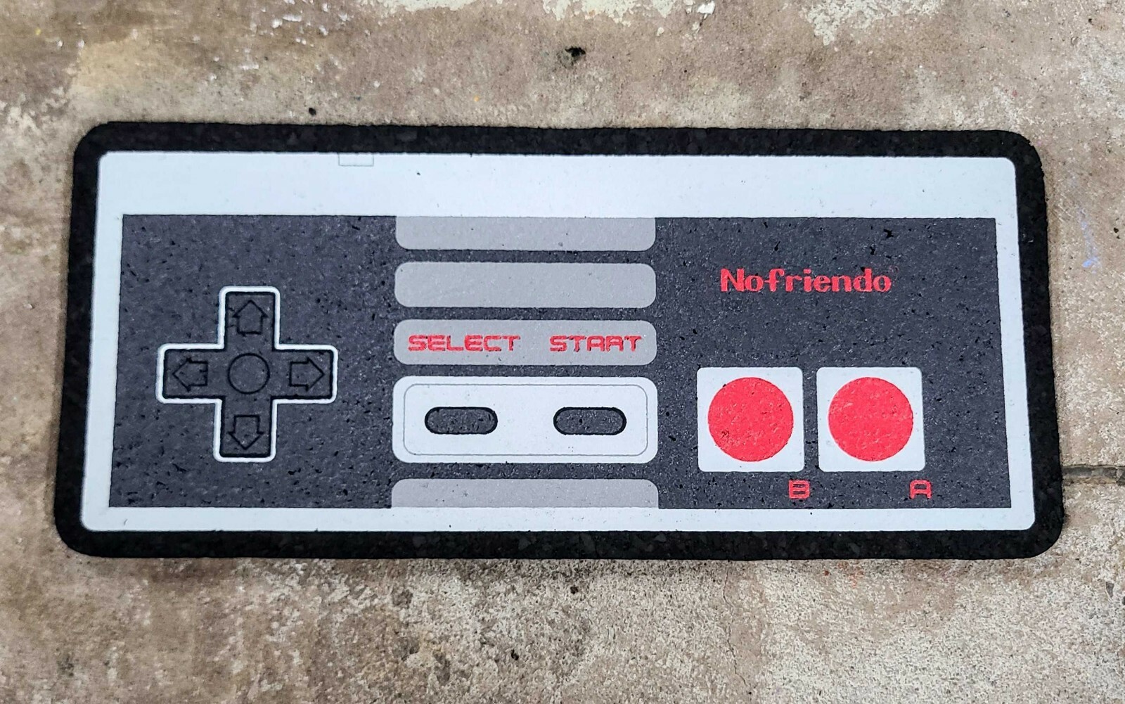 "Nofriendo" Moodmat x Doc Holliblaze 12" w/ (6) color screen printed LE: (100)