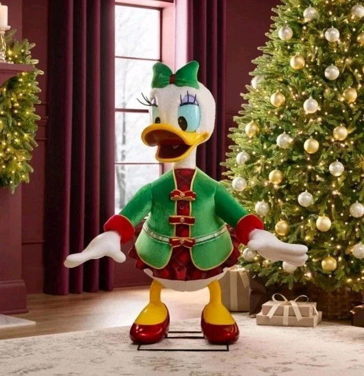 Disney Daisy Duck Animated figure collectible Animatronic Disney Daisy Duck Animated figure collectible Animatronic