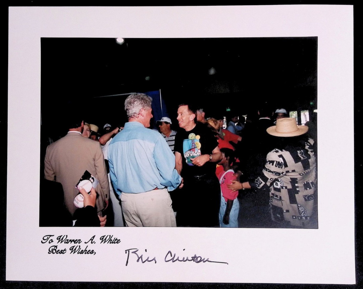 AUTHENTIC President Bill Clinton Signed White House Photo 9/4 Bosnia Airstrike AUTHENTIC President Bill Clinton Signed White House Photo 9/4 Bosnia Airstrike