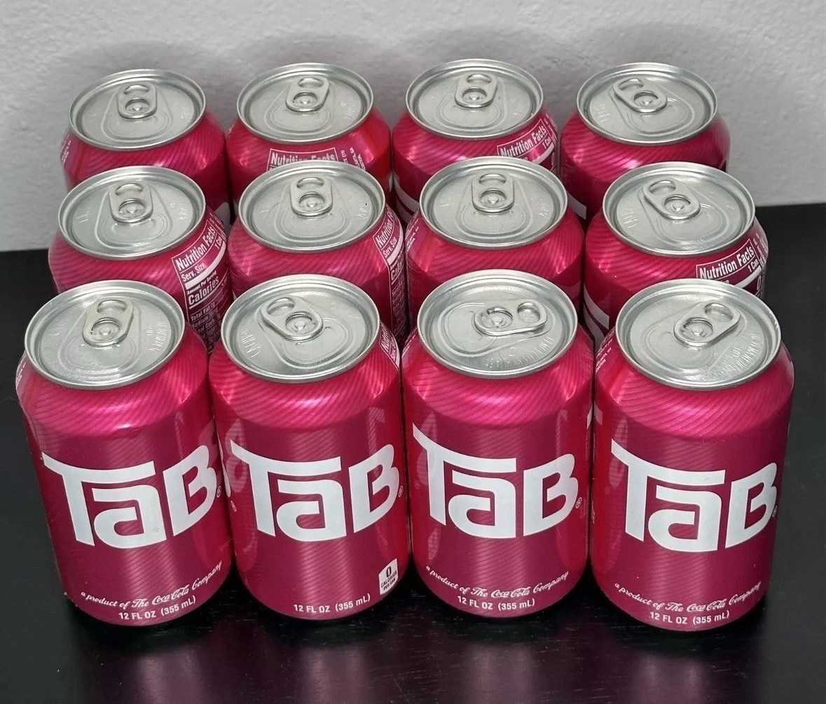 *Last one* TAB Cola Soda - 12 Pack-Expiration Date 2/2021. *VINTAGE* *Last one* TAB Cola Soda - 12 Pack-Expiration Date 2/2021. *VINTAGE*
