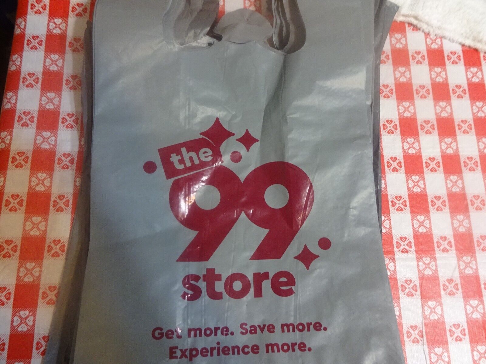 50 99 Cents Only Store Shopping Plastic Reusable Bags STORES CLOSED DOWN RARE 