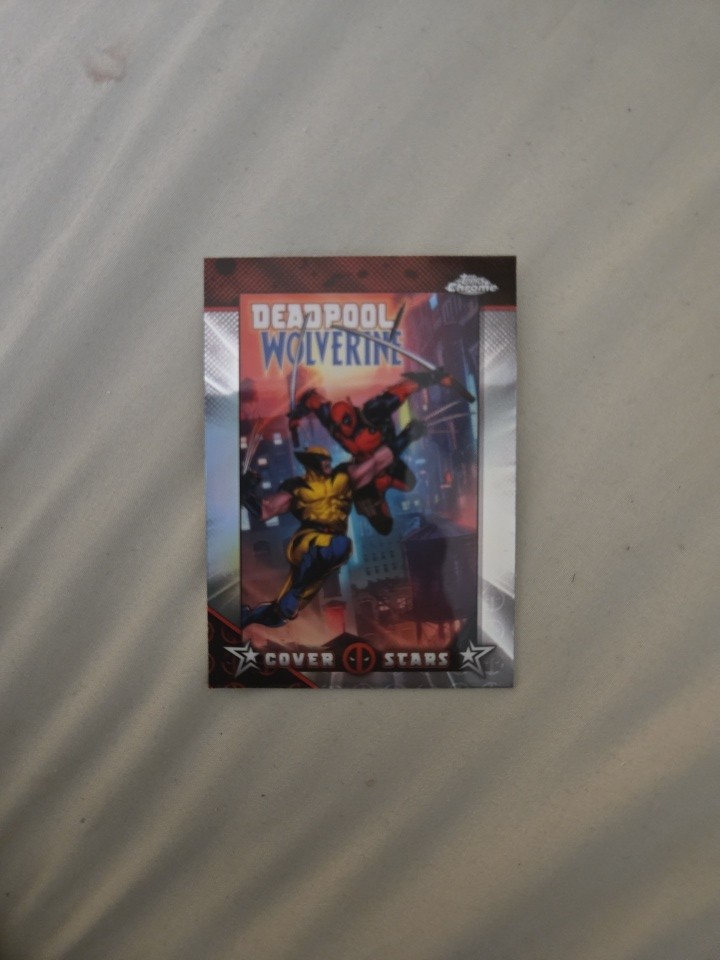 Topps 2025 Marvel Topps Chrome Deadpool 1 Card Chase Topps 2025 Marvel Topps Chrome Deadpool 1 Card Chase