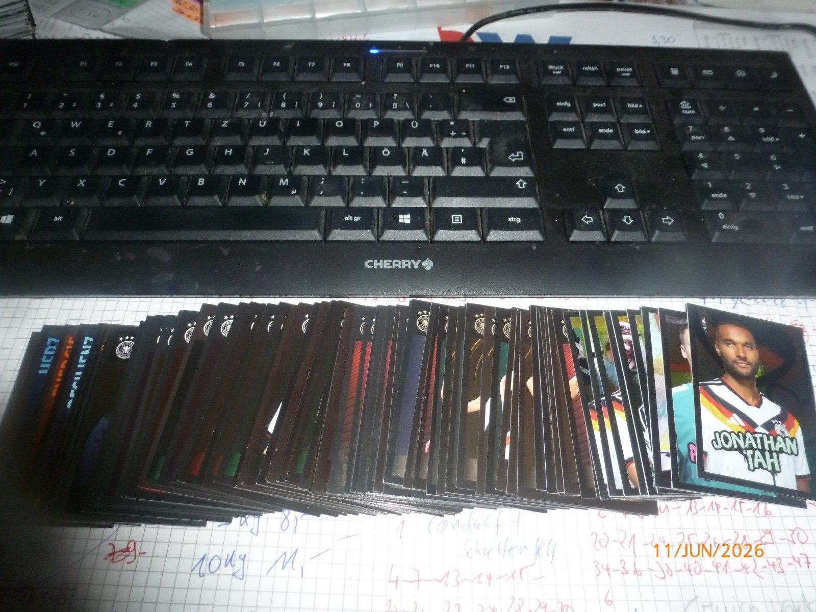 All 72 Edeka DFB Trading Cards Football World Cup 2026 Complete Set by Panini All 72 Edeka DFB Trading Cards Football World Cup 2026 Complete Set by Panini
