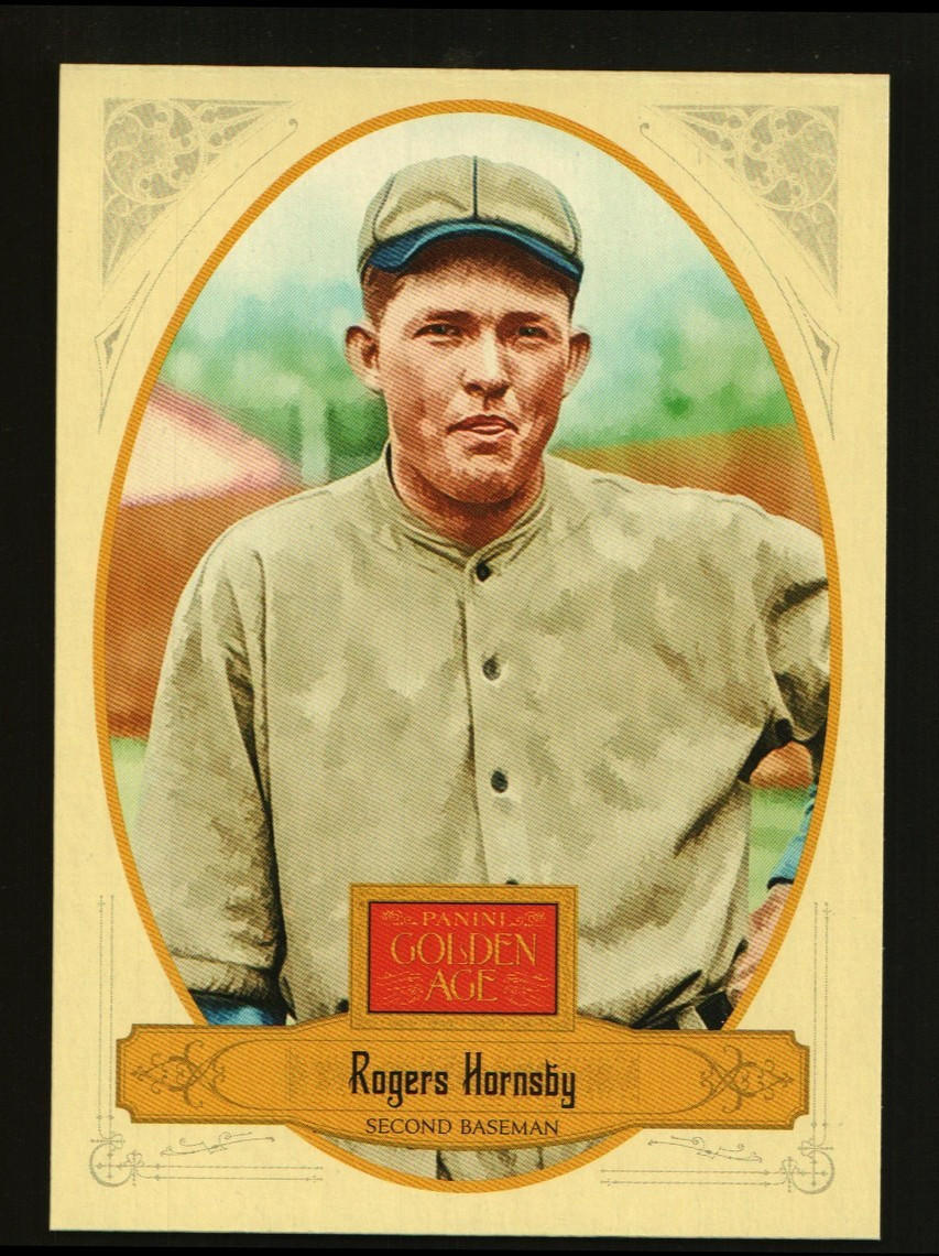 2012 Panini Golden Age - Card #29 Rogers Hornsby - MINT - Inv# 6163