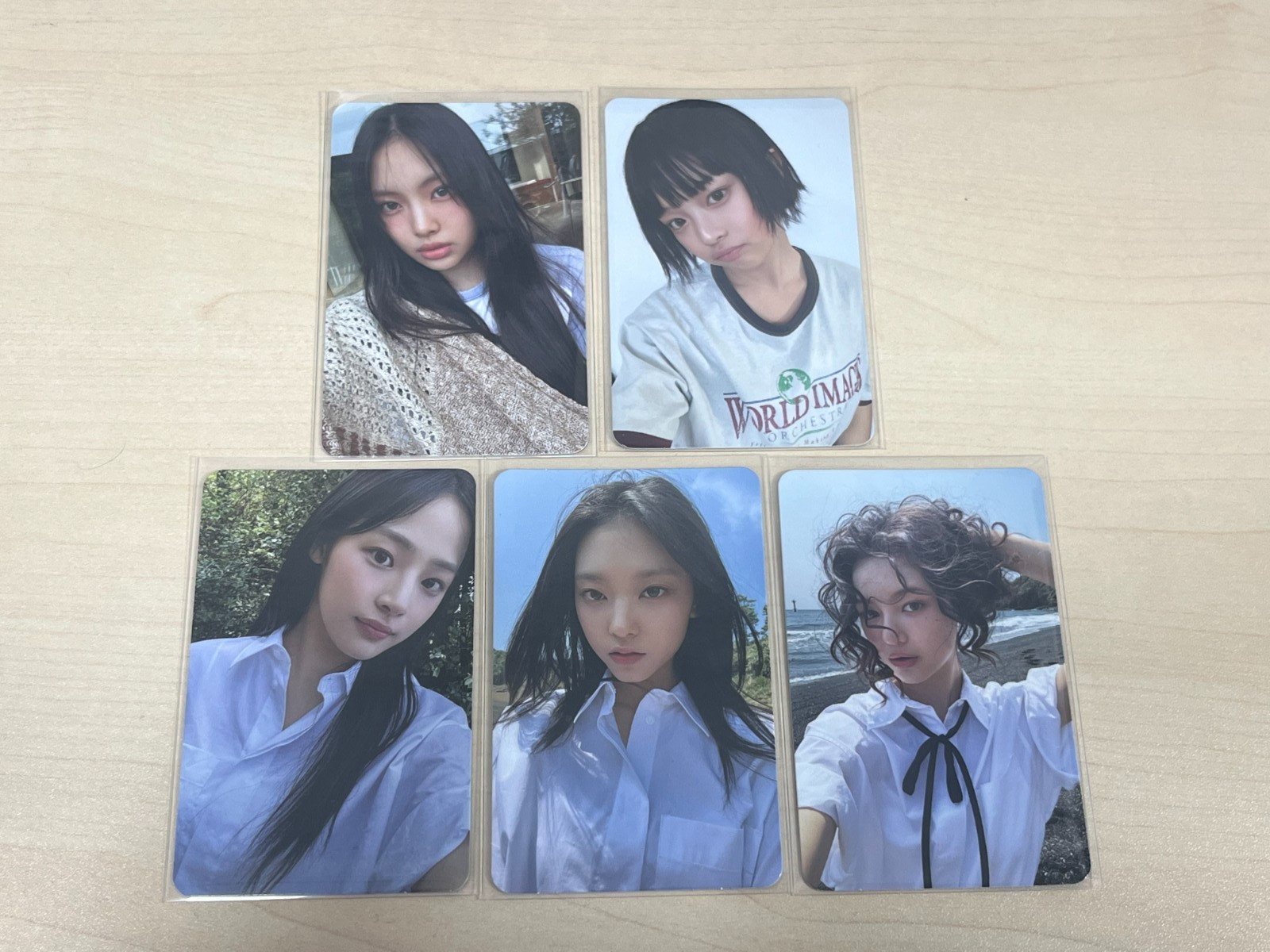 Newjeans BubbleGum Photocard 5 Members SET GongBang BroadCast New Jeans Kpop Newjeans BubbleGum Photocard 5 Members SET GongBang BroadCast New Jeans Kpop