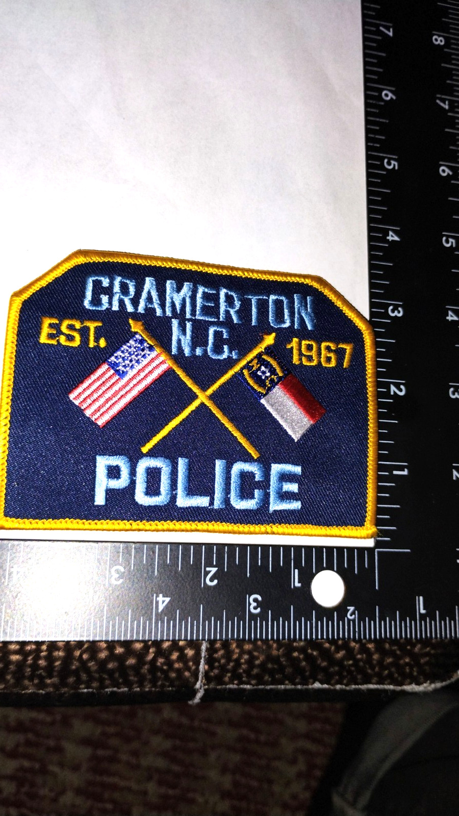 CRAMERTON, NORTH CAROLINA POLICE--OBSOLETE CRAMERTON, NORTH CAROLINA POLICE--OBSOLETE