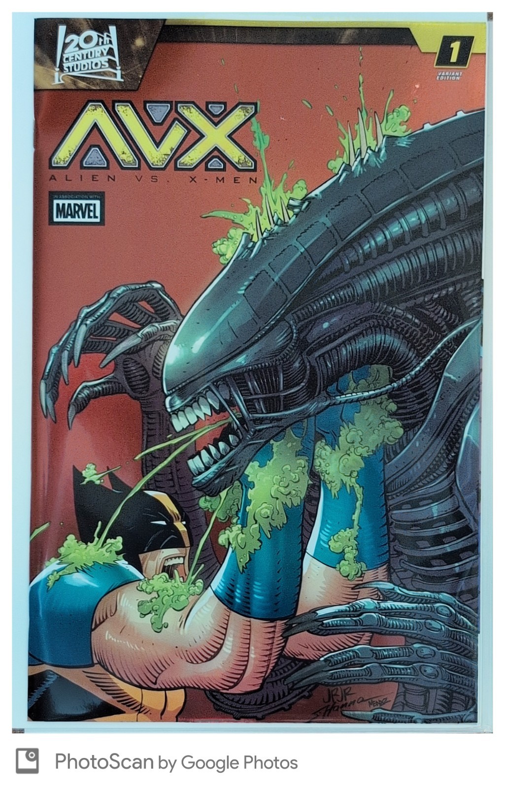 AVX Alien Vs X-Men #1 - John Romita Jr Foil Variant Cover  - Marvel Comics 2026