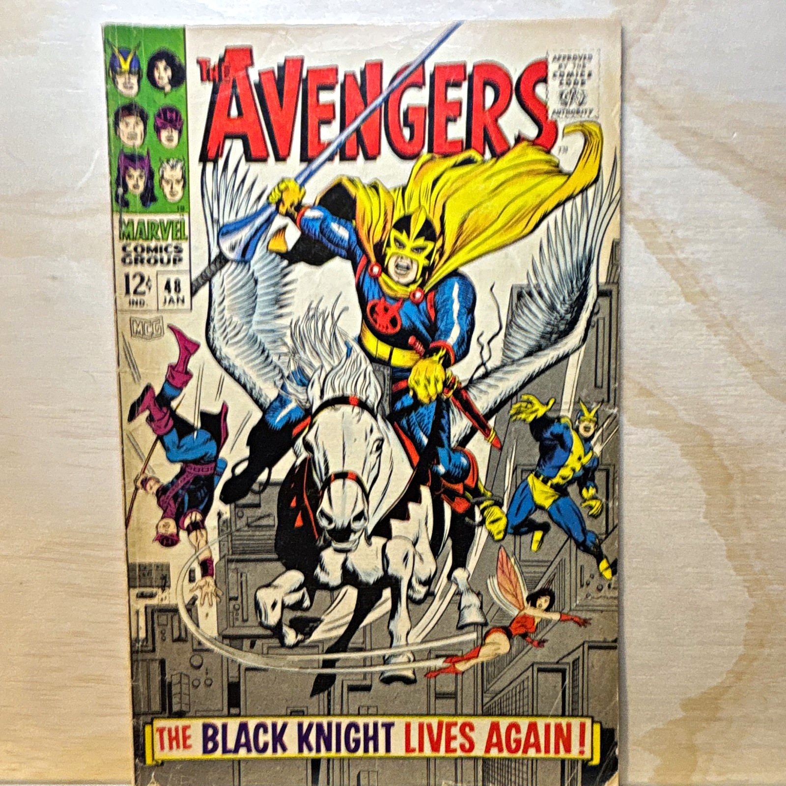 The Avengers #48 "The Black Knight Lives Again" GOOD The Avengers #48 "The Black Knight Lives Again" GOOD