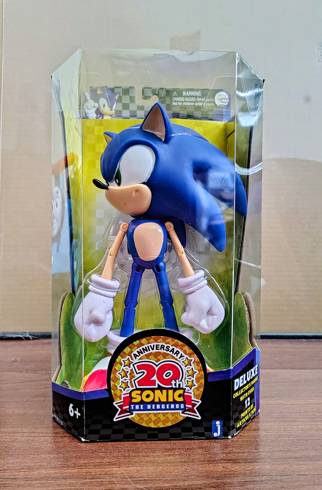 Jazwares 20th Anniversary 10 Inch Sonic The Hedgehog (Factory Sealed) Jazwares 20th Anniversary 10 Inch Sonic The Hedgehog (Factory Sealed)