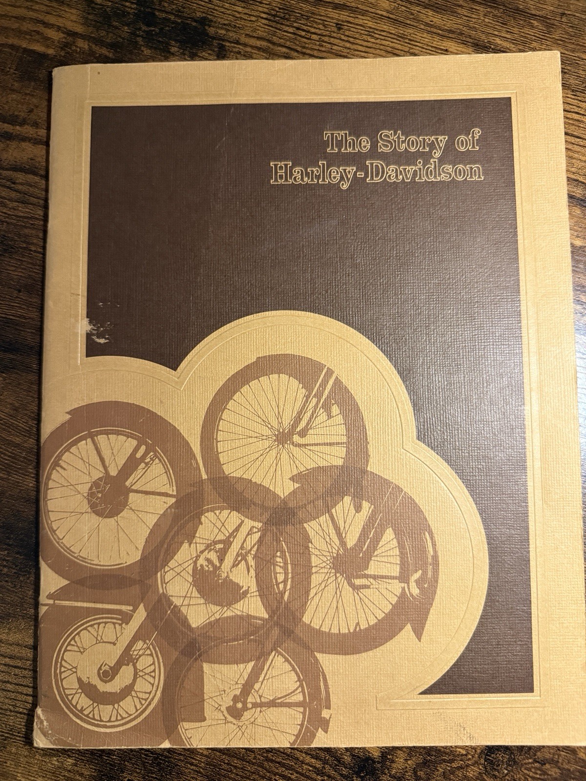 Vintage The Story of Harley-Davidson Booklet AMF Era Champion Papers Sample