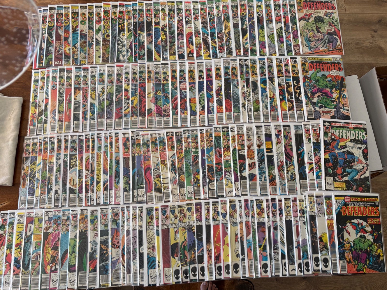 The Defenders #1-152 (1972) Complete 152 Issue Run + Annual #1 GD-VF/NM The Defenders #1-152 (1972) Complete 152 Issue Run + Annual #1 GD-VF/NM
