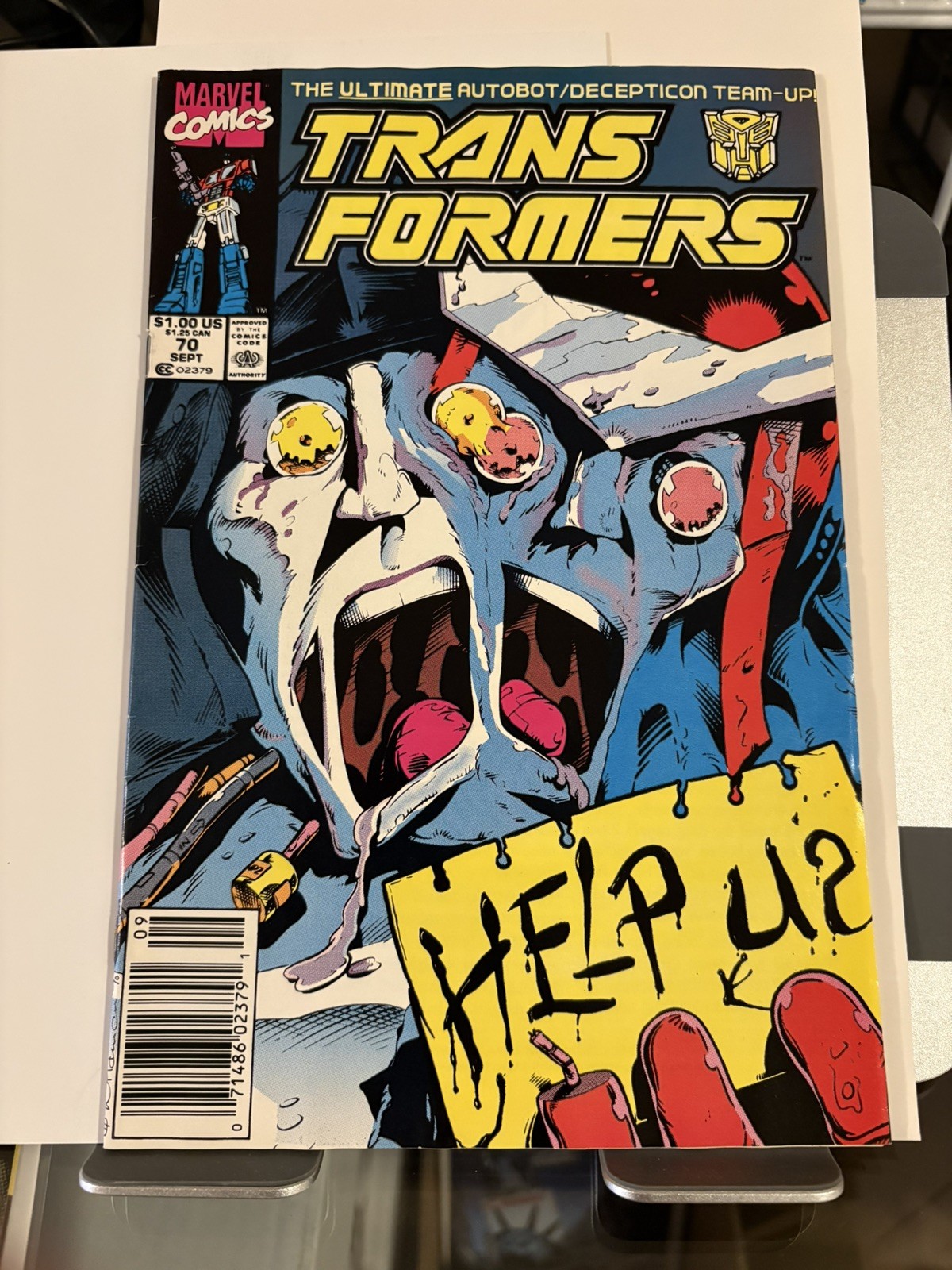 Marvel Comics The Transformers #70 (1991) Newsstand Variant Read Description Marvel Comics The Transformers #70 (1991) Newsstand Variant Read Description