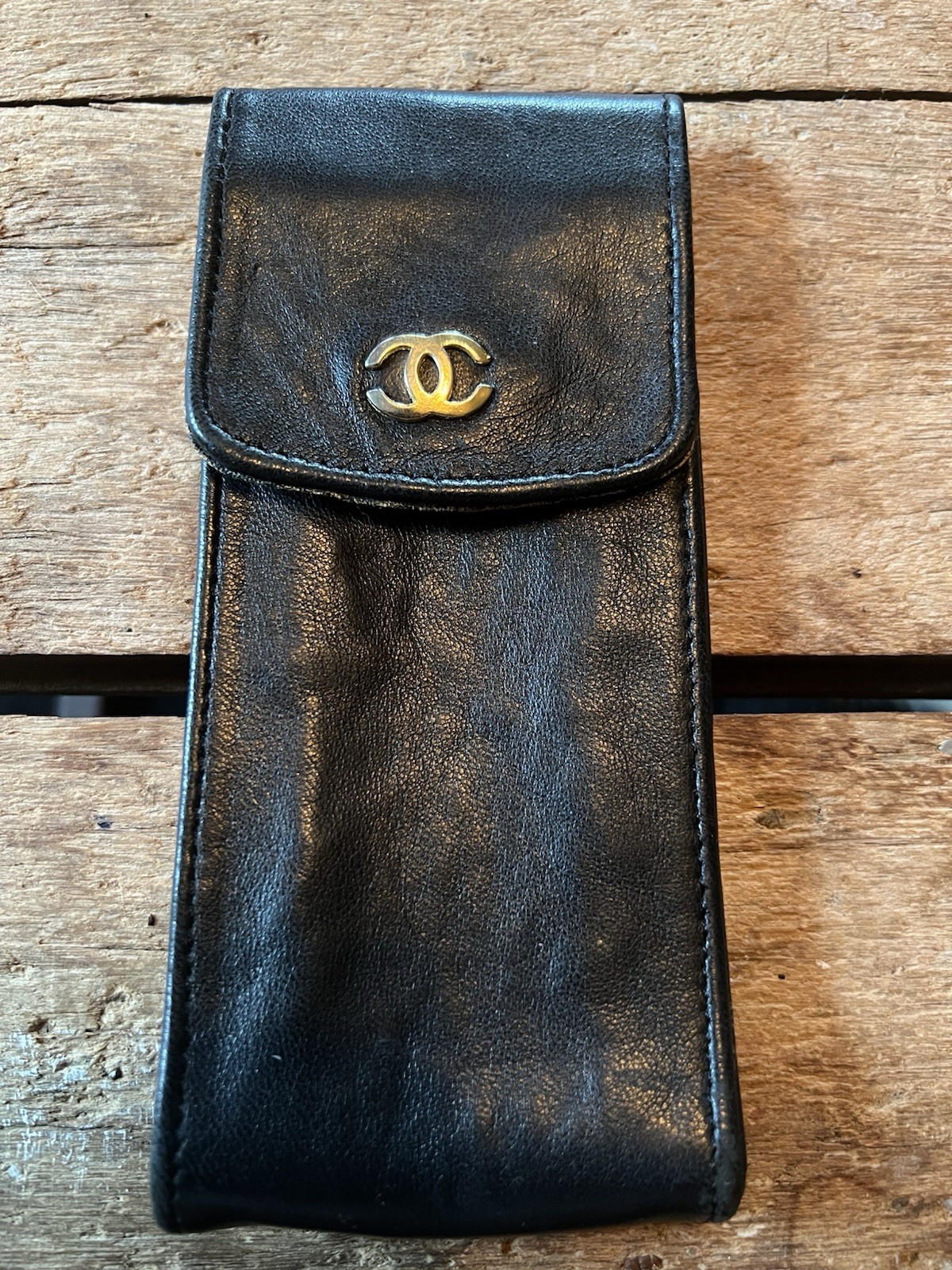Chanel Very Rare/vintage Sunglasses/cigarette Pouch Chanel Very Rare/vintage Sunglasses/cigarette Pouch