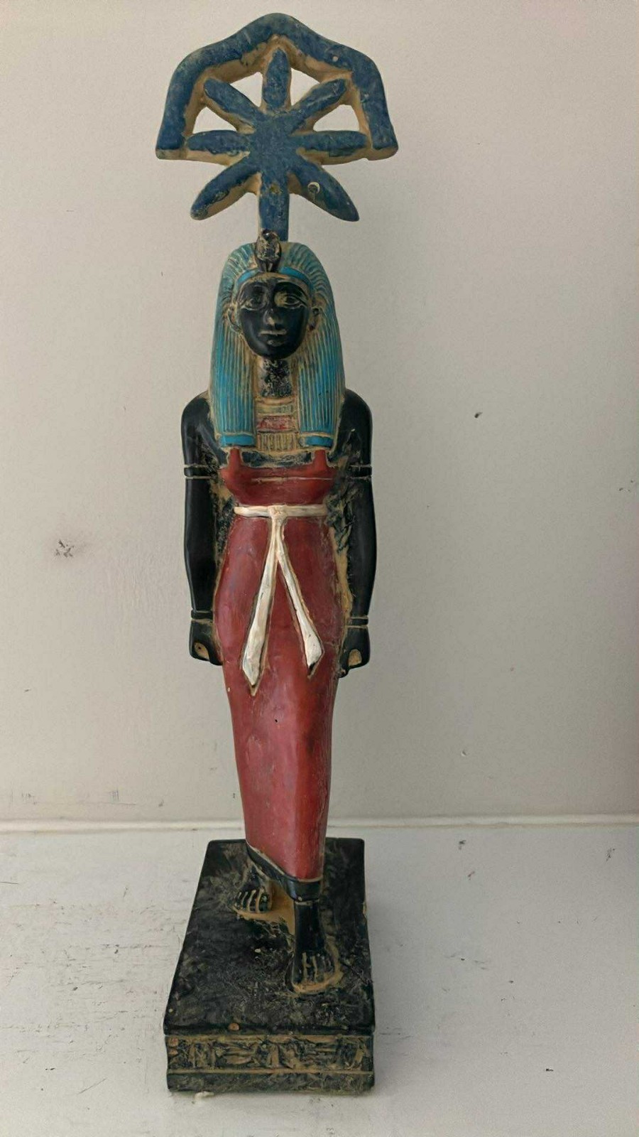 New Rare Museum Replica Egyptian Seshat statue (13 x 3 x 4 inches)