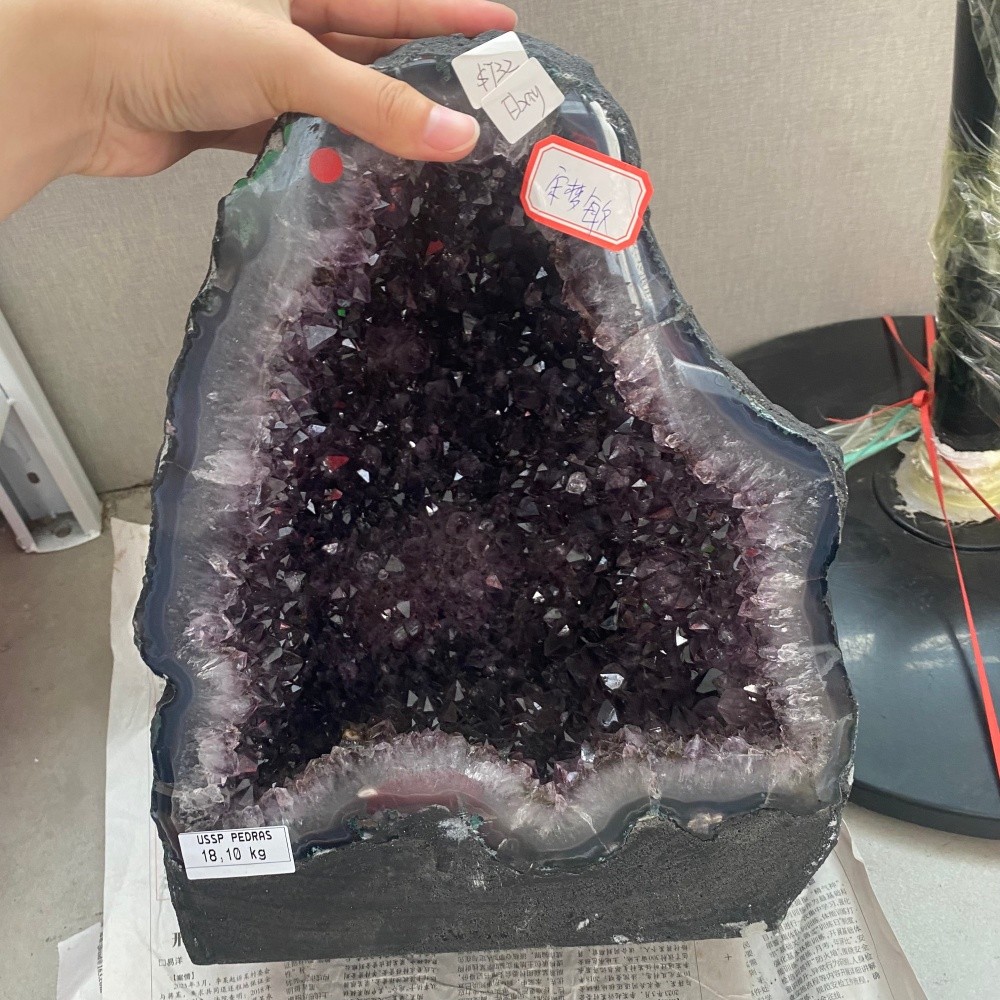 39.9LB 12"Natural A+Druzy Amethyst Ornament Crystal Reiki Heal Energy Home Decor 39.9LB 12"Natural A+Druzy Amethyst Ornament Crystal Reiki Heal Energy Home Decor