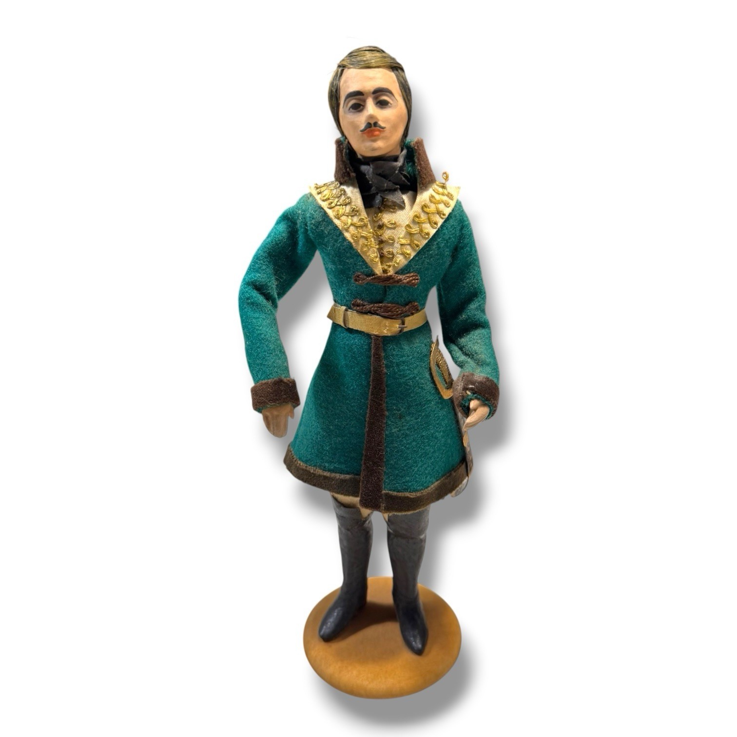 Vintage Pulaski Polish Historical Doll 10” Handmade Cepelia Krakow Folk Art READ Vintage Pulaski Polish Historical Doll 10” Handmade Cepelia Krakow Folk Art READ