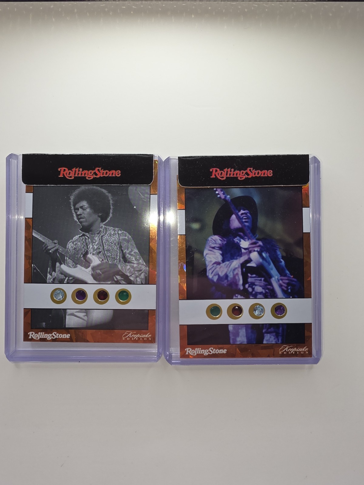 2025 Rolling Stone Jimmy Hendrix Keepsake Collection Quad Relics /10 2025 Rolling Stone Jimmy Hendrix Keepsake Collection Quad Relics /10