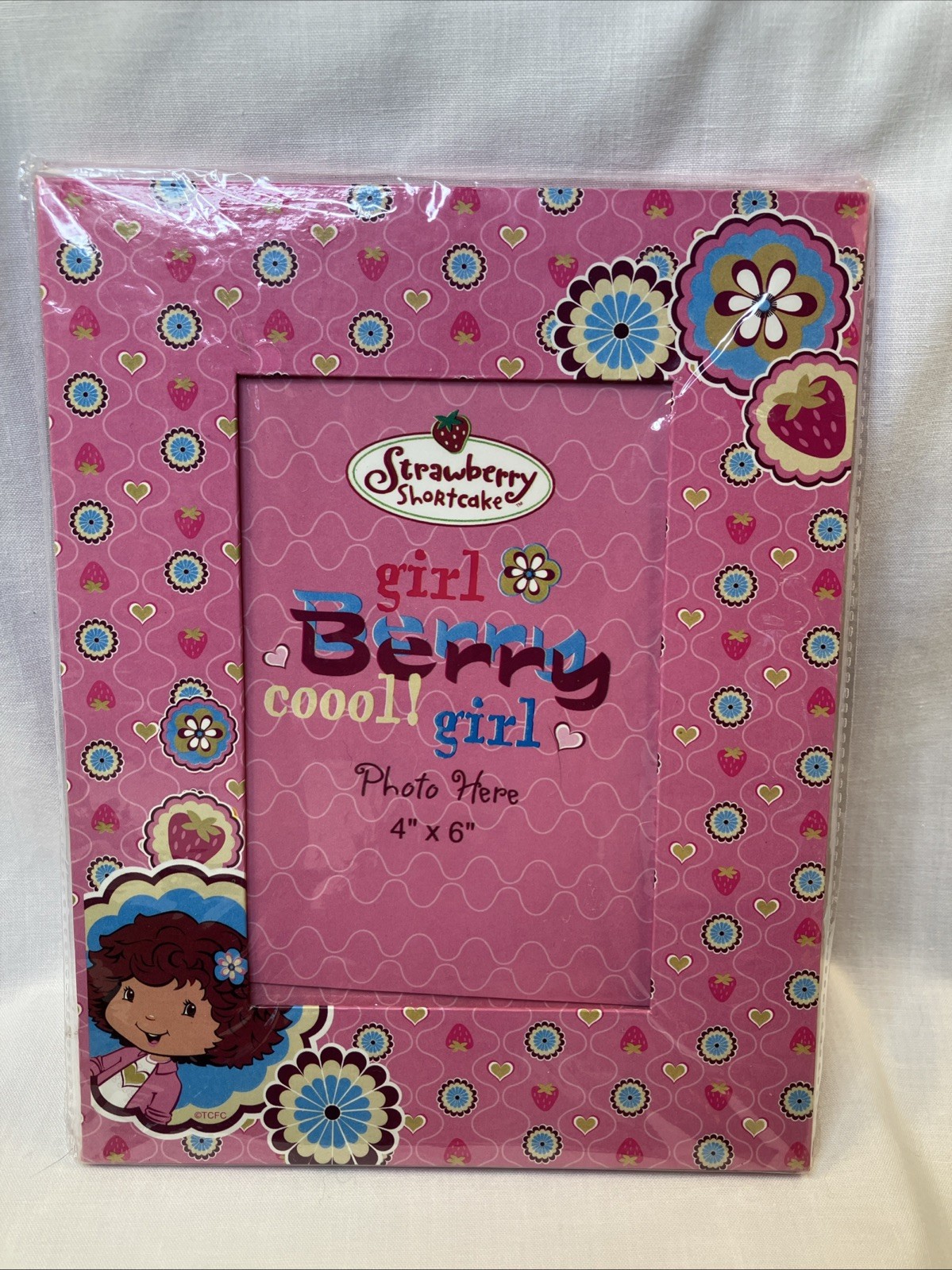 VTG 2005 American Greeting Strawberry Shortcake Photo Frame 4'' X 6'' RARE New VTG 2005 American Greeting Strawberry Shortcake Photo Frame 4'' X 6'' RARE New
