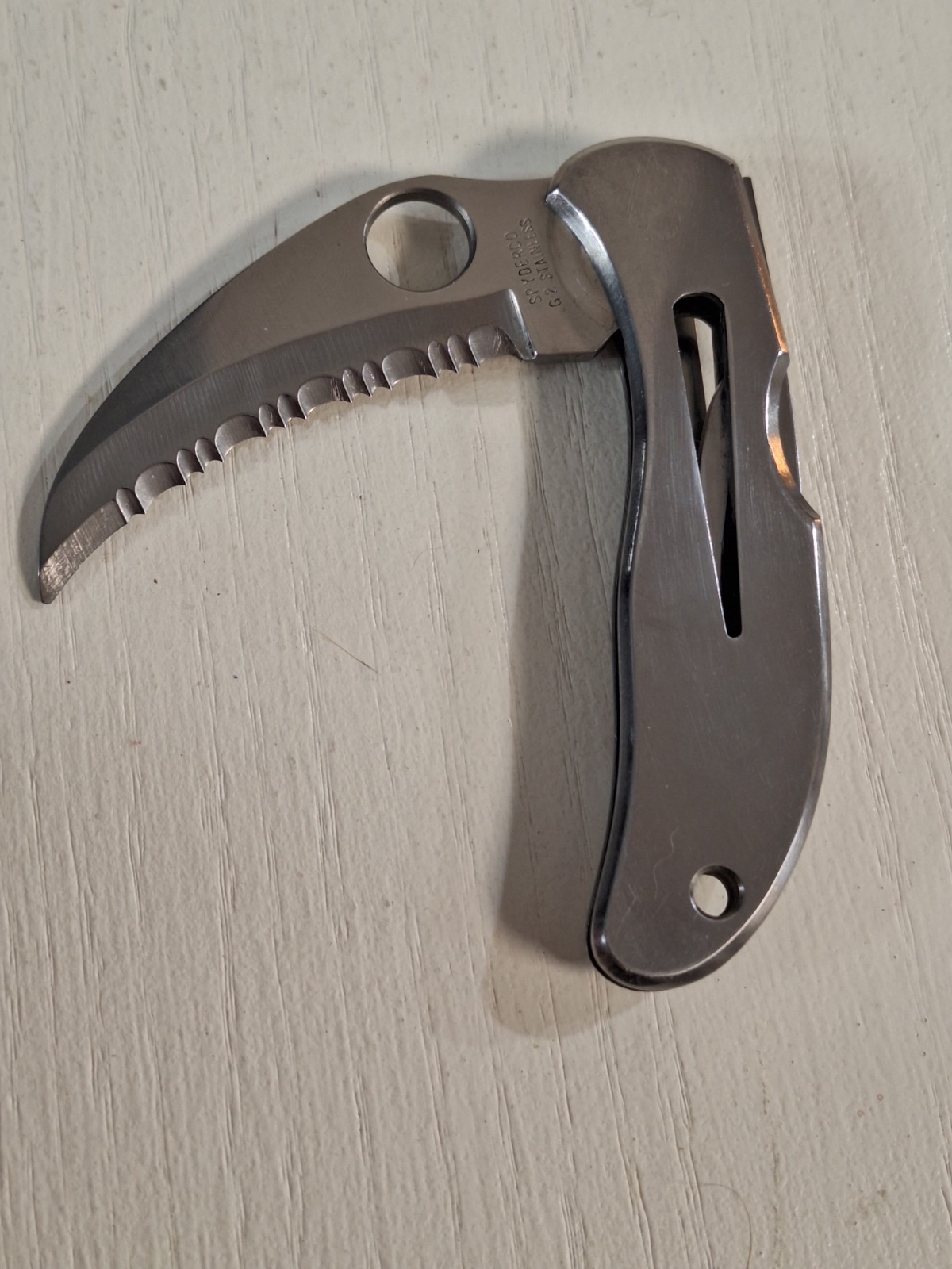 Vintage Spyderco C08S Harpy Folding Knife G2 Seki-Japan Vintage Spyderco C08S Harpy Folding Knife G2 Seki-Japan