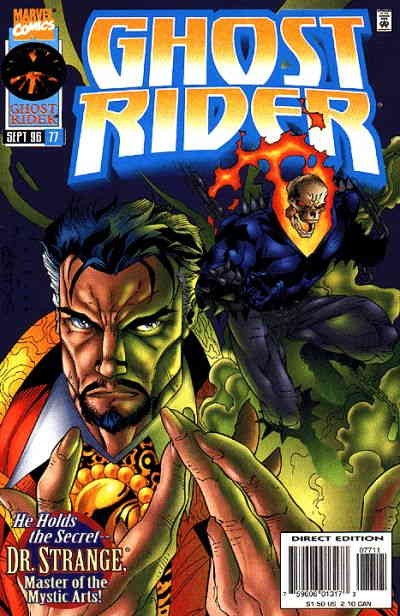 Ghost Rider (Vol. 2) #77 FN; Marvel | Doctor Strange Salvador Larroca - w/Bag+Bo Ghost Rider (Vol. 2) #77 FN; Marvel | Doctor Strange Salvador Larroca - w/Bag+Bo
