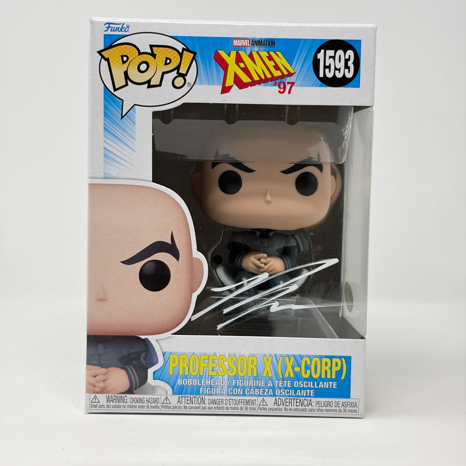 Ross Marquand X-Men '97 Professor X #1593 Signed Funko Pop JSA Cert Auto Ross Marquand X-Men '97 Professor X #1593 Signed Funko Pop JSA Cert Auto
