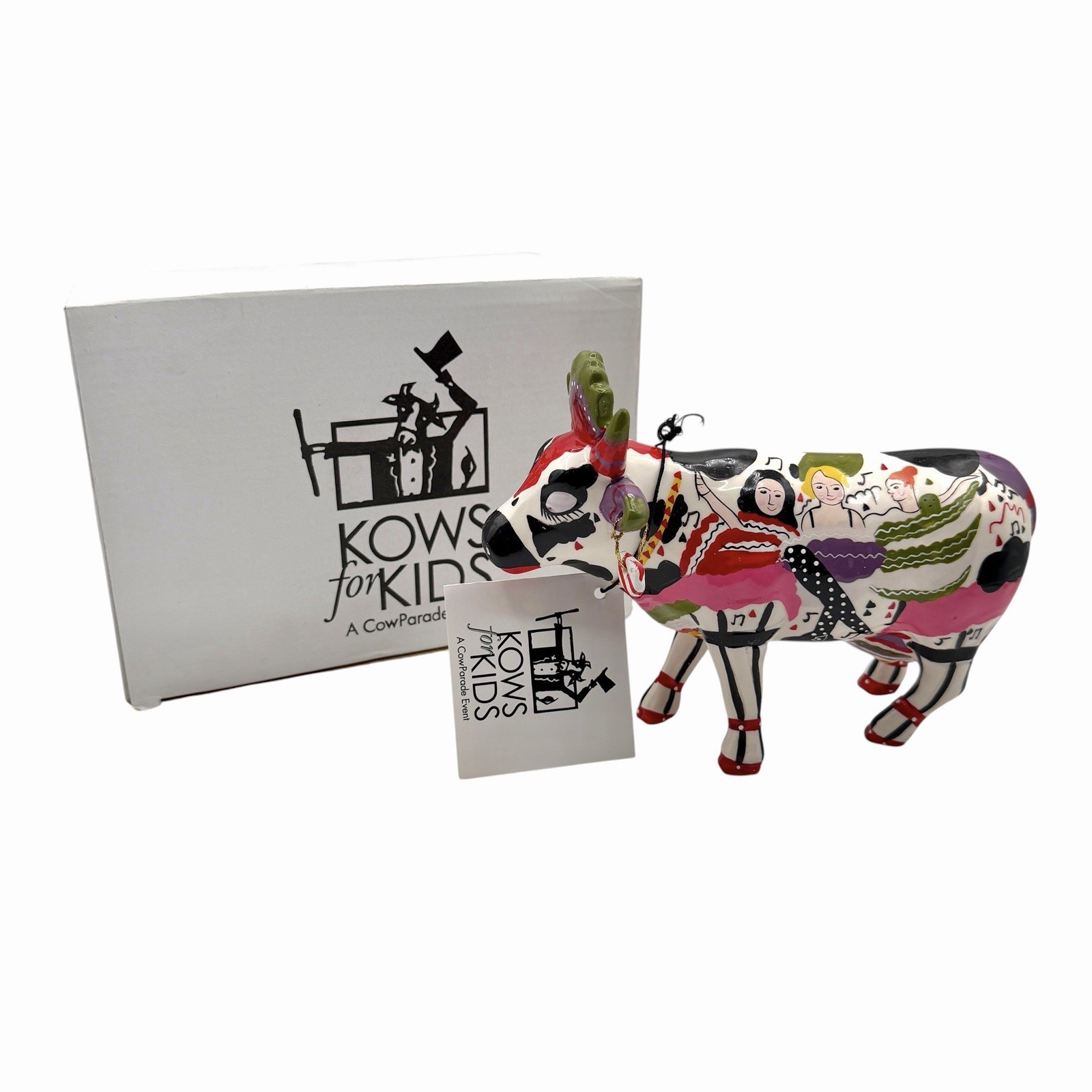 2002 Cow Parade Portland Oregon "Kows For Kids" NIB W/ Tag 2002 Cow Parade Portland Oregon "Kows For Kids" NIB W/ Tag