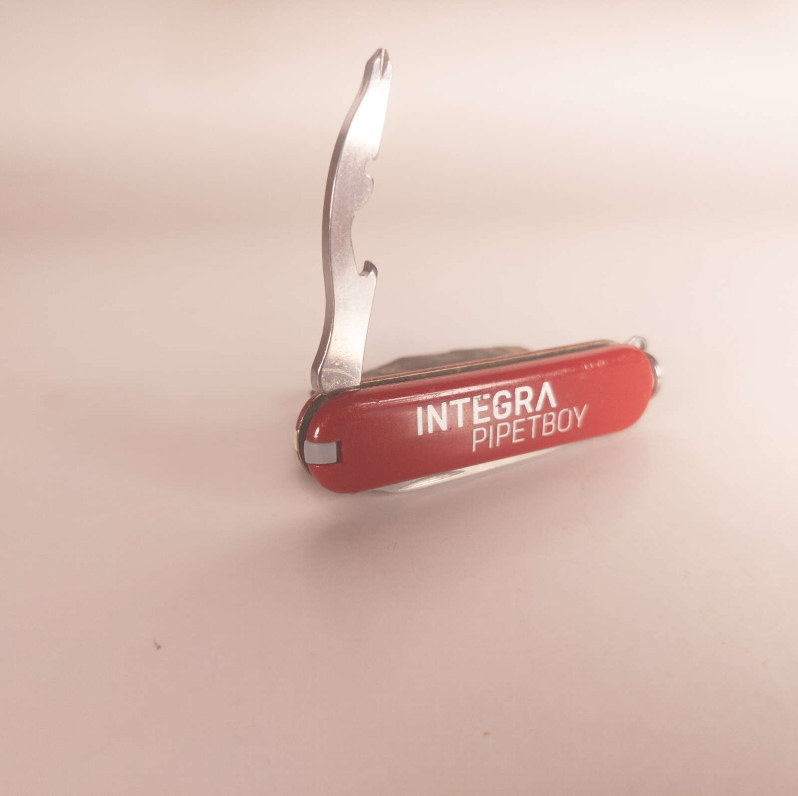 Swiss Army Knife Victorinox Rally 58mm Pocket Knife INTEGRA PIPETBOY Logo Red Swiss Army Knife Victorinox Rally 58mm Pocket Knife INTEGRA PIPETBOY Logo Red