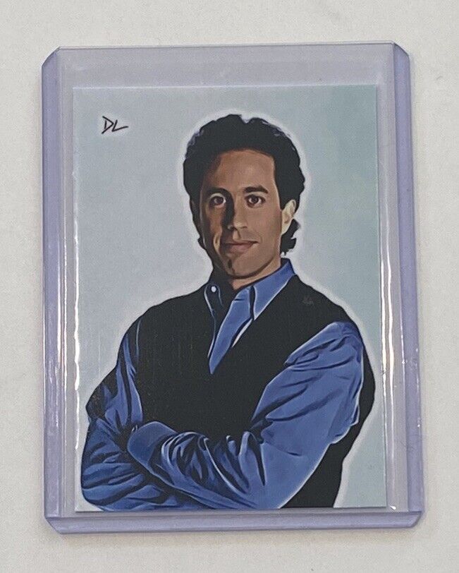 Jerry Seinfeld Limited Edition Artist Signed “Seinfeld” Trading Card 1/10