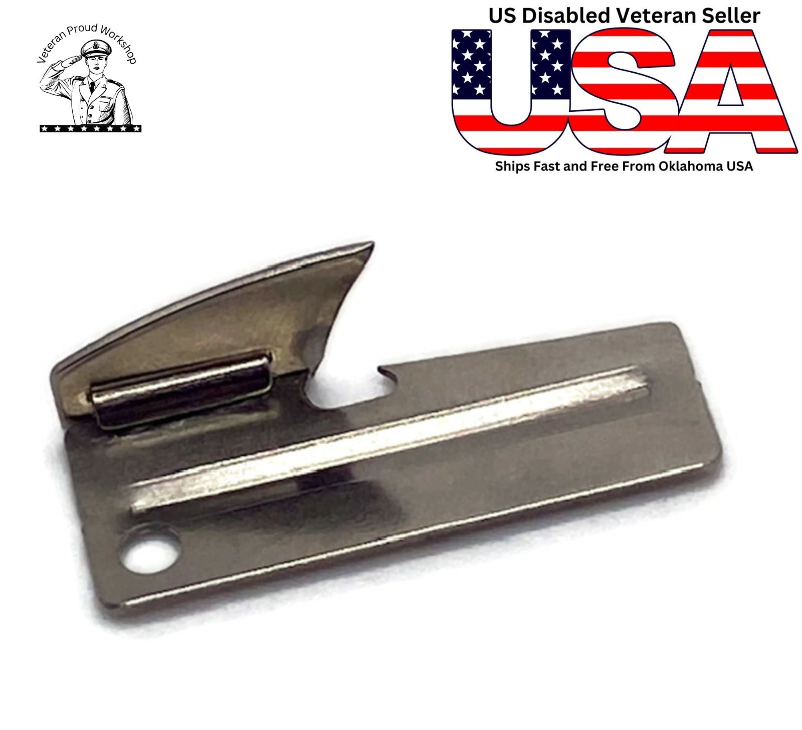 Original Vintage P-38 Military Issue Can Opener US SHELBY CO Made In The USA
