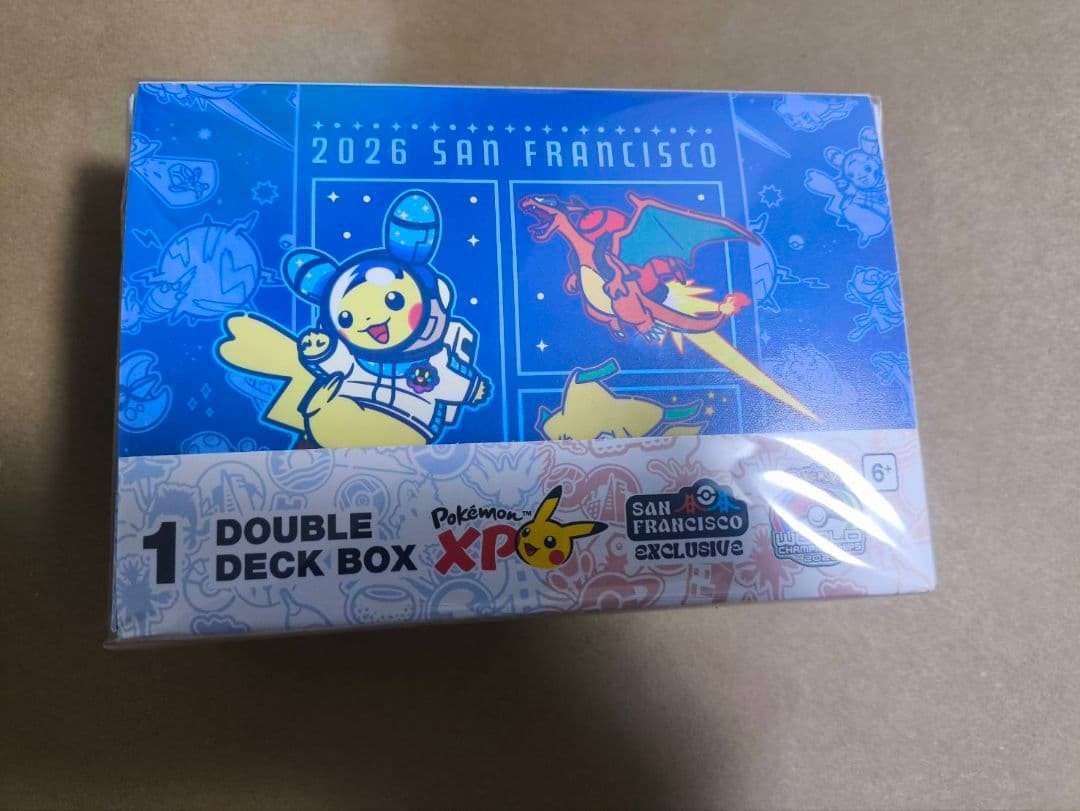 Pokemon XP/ WCS2026 double deck case #f43558