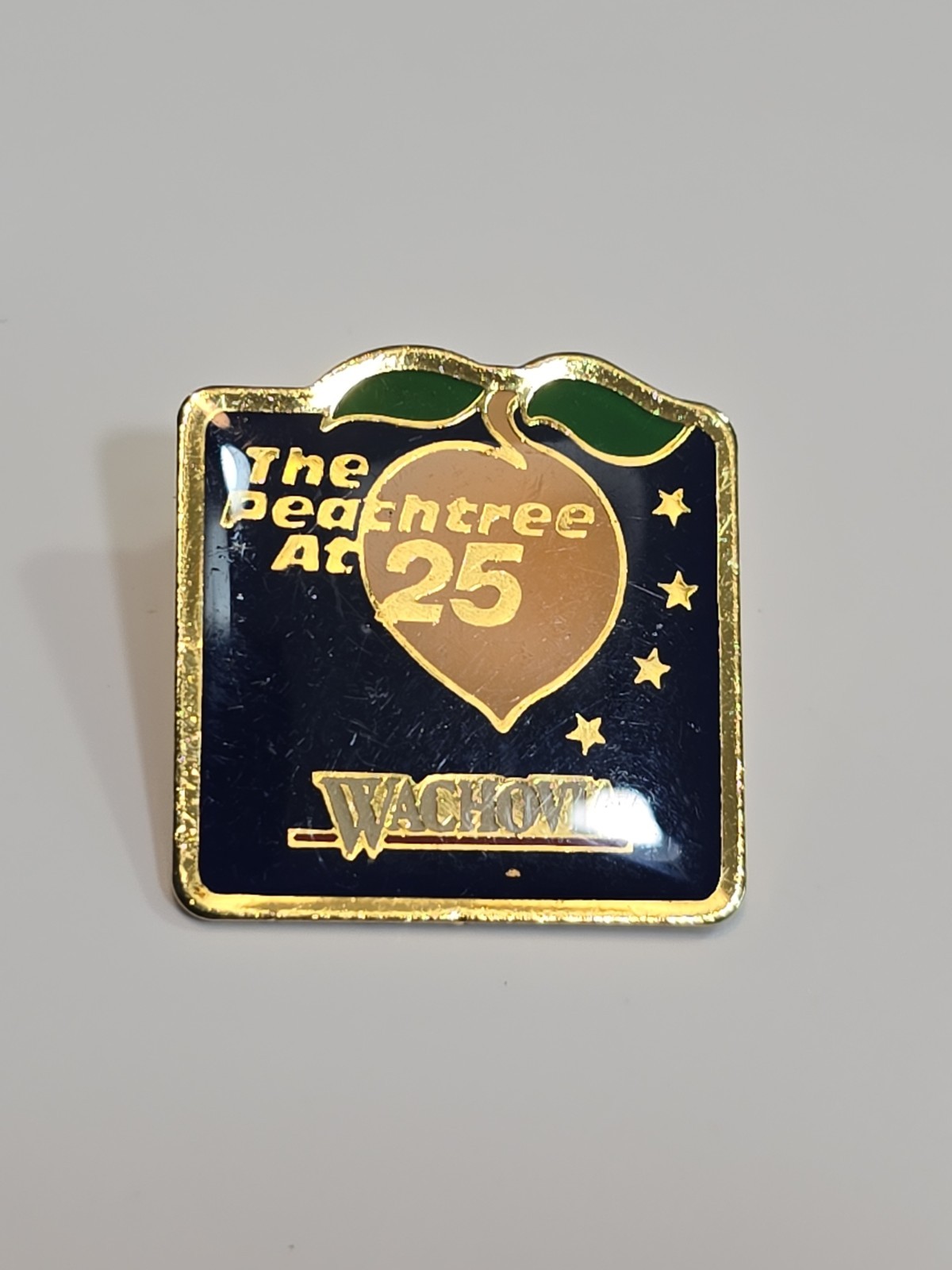 The Peachtree 25 Wachovia Pin Atlanta Journal-Constitution Peachtree Road Race