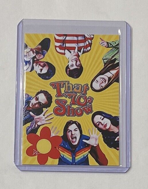 That 70s Show Limited Edition Artist Signed “Sitcom Classic” Trading Card 1/10