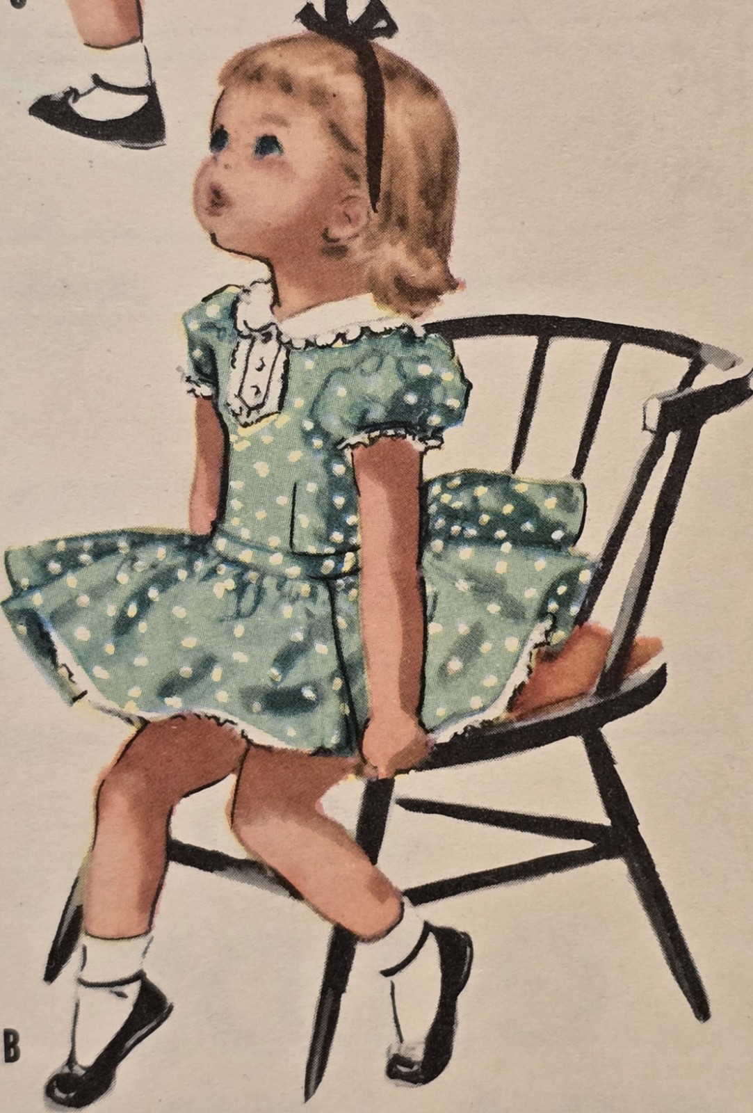 McCall's 3420; ©1955; Child's Dress "Easy to Sew"; Neatly Cut; Size 2.