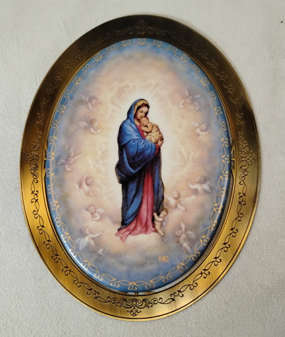 Religious Wall Decor Plaque Our Heavenly Mother Hector Garrido Bradford Exchange