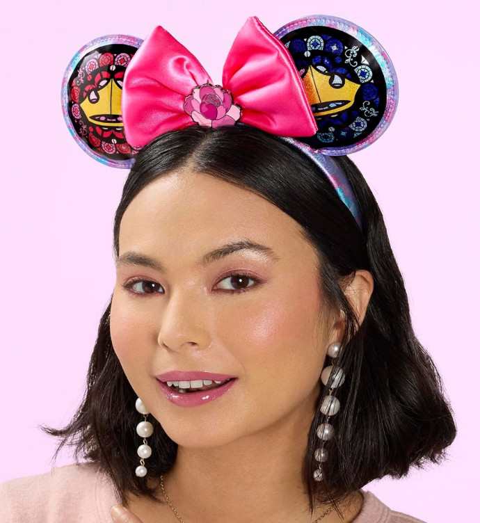 EXCLUSIVE Loungefly Sleeping Beauty Aurora Stained Glass Ears NWT - SOLD OUT EXCLUSIVE Loungefly Sleeping Beauty Aurora Stained Glass Ears NWT - SOLD OUT